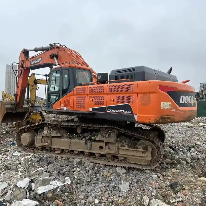 Used Doosan Excavator Doosan Excavator Dx520 Doosan Dx520lc Excavator - מחפר: תמונה 2 Used Doosan Excavator Doosan Excavator Dx520 Doosan Dx520lc Excavator - מחפר: תמונה 2