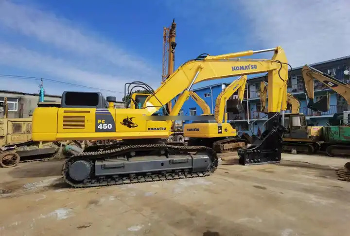 Used Excavator Japan 45ton Good Quality Komatsu Pc450-8 Excavator with hydraulic breaker Cheap Price For Sale - מחפר סורק: תמונה 3 Used Excavator Japan 45ton Good Quality Komatsu Pc450-8 Excavator with hydraulic breaker Cheap Price For Sale - מחפר סורק: תמונה 3