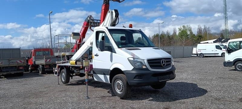 Mercedes-Benz Sprinter GSR B180T - 17,8m - 300 kg - פלטפורמה אווירית מותקנת על משאית: תמונה 1 Mercedes-Benz Sprinter GSR B180T - 17,8m - 300 kg - פלטפורמה אווירית מותקנת על משאית: תמונה 1