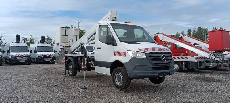Mercedes-Benz Sprinter Ruthmann Ecoline 180 - 18m - 250 kg - פלטפורמה אווירית מותקנת על משאית: תמונה 1 Mercedes-Benz Sprinter Ruthmann Ecoline 180 - 18m - 250 kg - פלטפורמה אווירית מותקנת על משאית: תמונה 1