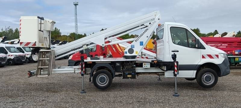 Mercedes-Benz Sprinter Ruthmann Ecoline 180 - 18m - 250 kg - פלטפורמה אווירית מותקנת על משאית: תמונה 4 Mercedes-Benz Sprinter Ruthmann Ecoline 180 - 18m - 250 kg - פלטפורמה אווירית מותקנת על משאית: תמונה 4
