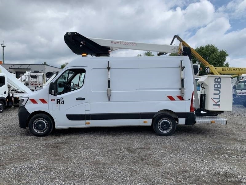 Renault Master Klubb K32 - 12,5 m, 120 kg - פלטפורמה אווירית מותקנת על משאית: תמונה 5 Renault Master Klubb K32 - 12,5 m, 120 kg - פלטפורמה אווירית מותקנת על משאית: תמונה 5