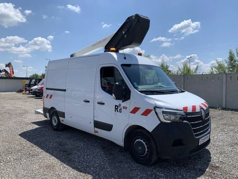 Renault Master Klubb K32 - 12,5 m, 120 kg - פלטפורמה אווירית מותקנת על משאית: תמונה 1 Renault Master Klubb K32 - 12,5 m, 120 kg - פלטפורמה אווירית מותקנת על משאית: תמונה 1