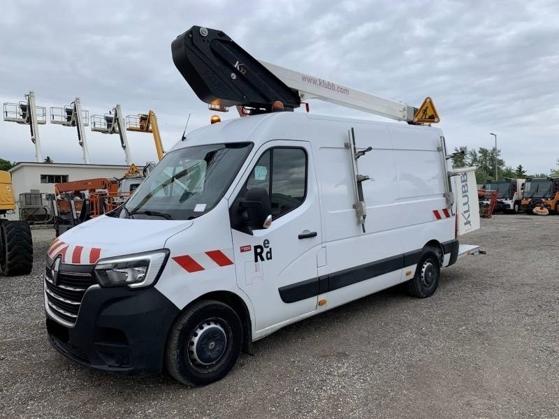 Renault Master Klubb K32 - 12,5 m, 120 kg - פלטפורמה אווירית מותקנת על משאית: תמונה 2 Renault Master Klubb K32 - 12,5 m, 120 kg - פלטפורמה אווירית מותקנת על משאית: תמונה 2