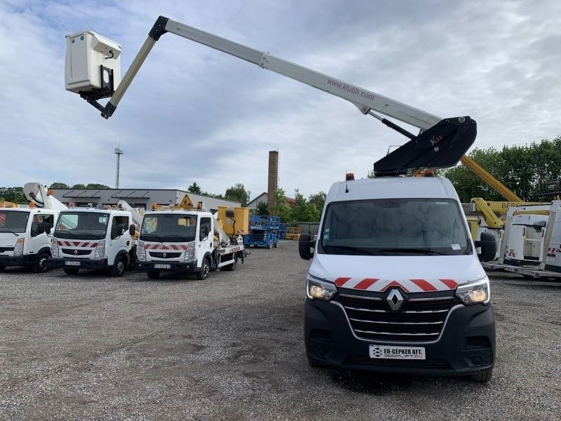 פלטפורמה אווירית מותקנת על משאית Renault Master Klubb K32 - 12,5 m, 120 kg: תמונה 9