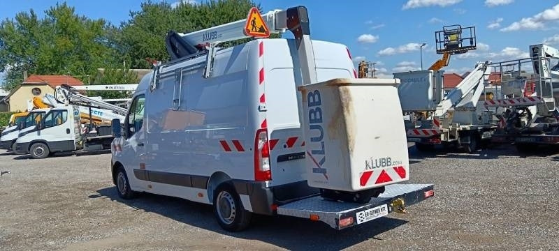 פלטפורמה אווירית מותקנת על משאית Renault Master Klubb KL32 - 12,5 m, 120 kg: תמונה 7