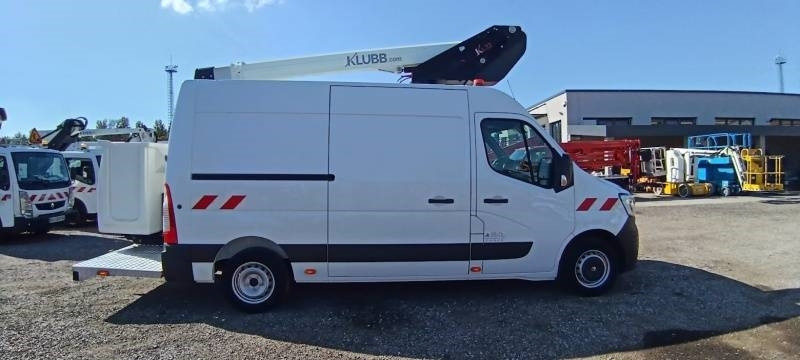 Renault Master Klubb KL32 - 12,5 m, 120 kg - פלטפורמה אווירית מותקנת על משאית: תמונה 4 Renault Master Klubb KL32 - 12,5 m, 120 kg - פלטפורמה אווירית מותקנת על משאית: תמונה 4