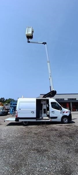 פלטפורמה אווירית מותקנת על משאית Renault Master Klubb KL32 - 12,5 m, 120 kg: תמונה 9