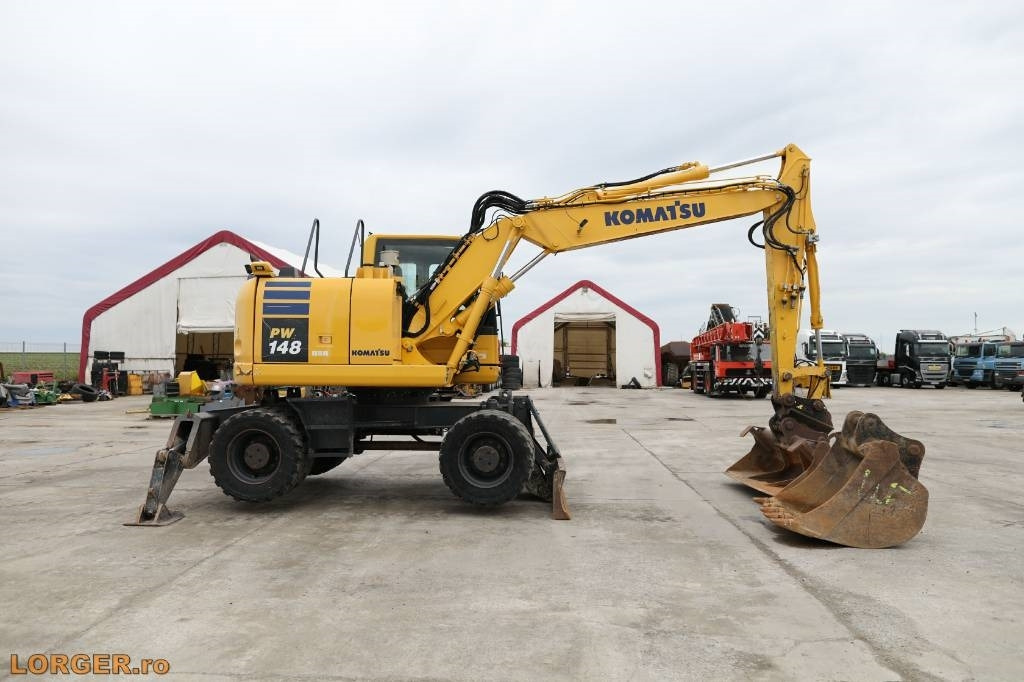Komatsu PW 148-10 - מחפר גלגלים: תמונה 3 Komatsu PW 148-10 - מחפר גלגלים: תמונה 3
