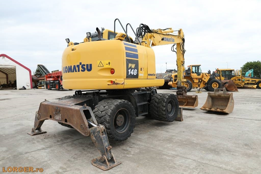 Komatsu PW 148-10 - מחפר גלגלים: תמונה 4 Komatsu PW 148-10 - מחפר גלגלים: תמונה 4