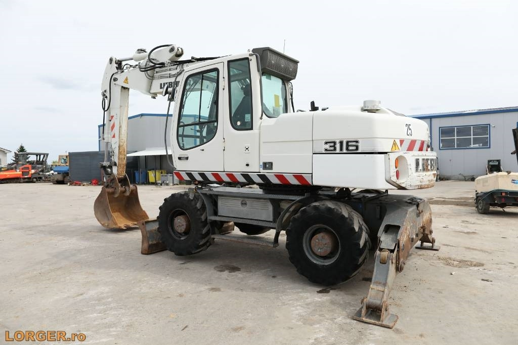 Liebherr A 316 Litronic - מחפר גלגלים: תמונה 3 Liebherr A 316 Litronic - מחפר גלגלים: תמונה 3