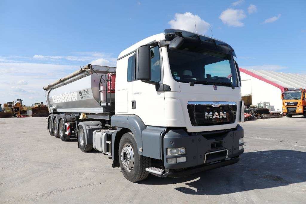 MAN TGS 18.440 4x2 BLS-TS Truck + Kässbohrer DL 3 Tipp - יחידת טרקטור: תמונה 1 MAN TGS 18.440 4x2 BLS-TS Truck + Kässbohrer DL 3 Tipp - יחידת טרקטור: תמונה 1