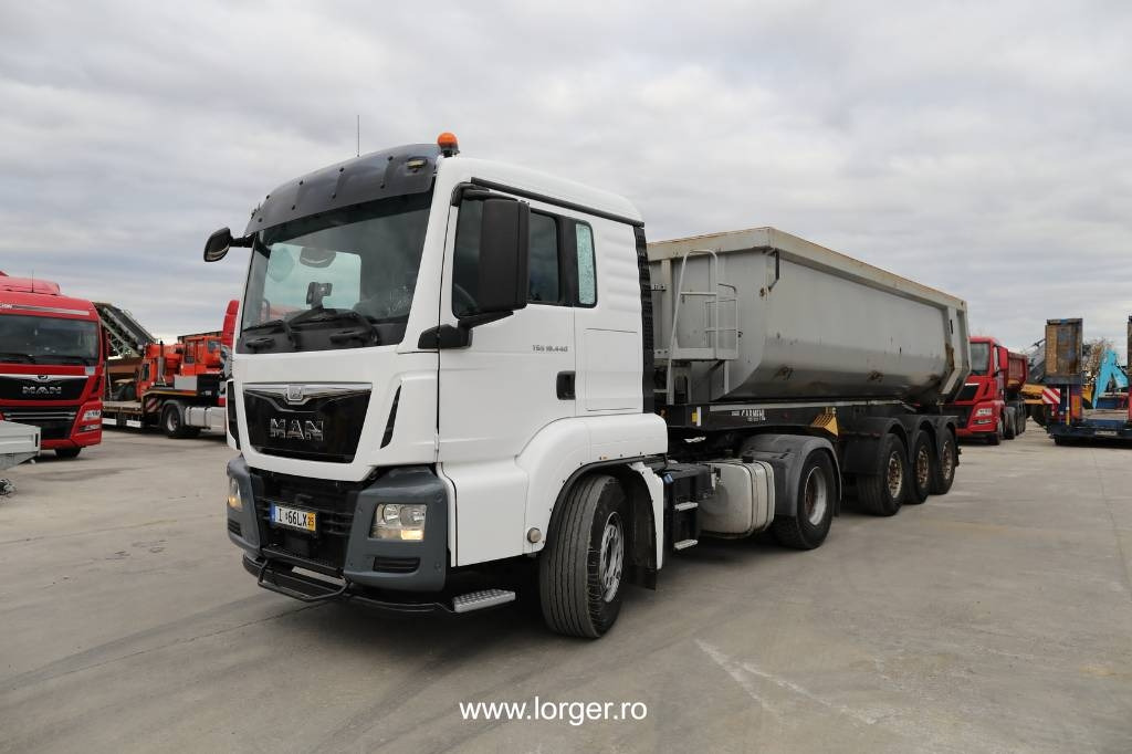 MAN TGS 18.440 4x2 + Carnehl CHKS/HH Tipper Trailer - יחידת טרקטור: תמונה 1 MAN TGS 18.440 4x2 + Carnehl CHKS/HH Tipper Trailer - יחידת טרקטור: תמונה 1