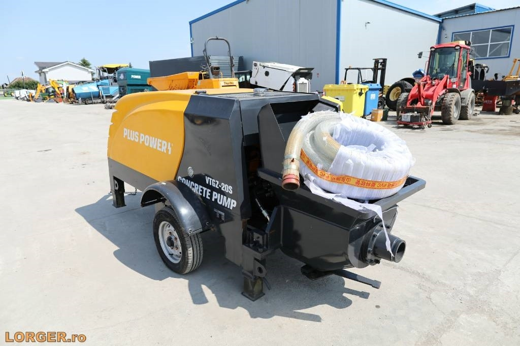 Plus Power VTGZ - 20S - משאבת בטון נייחת: תמונה 2 Plus Power VTGZ - 20S - משאבת בטון נייחת: תמונה 2