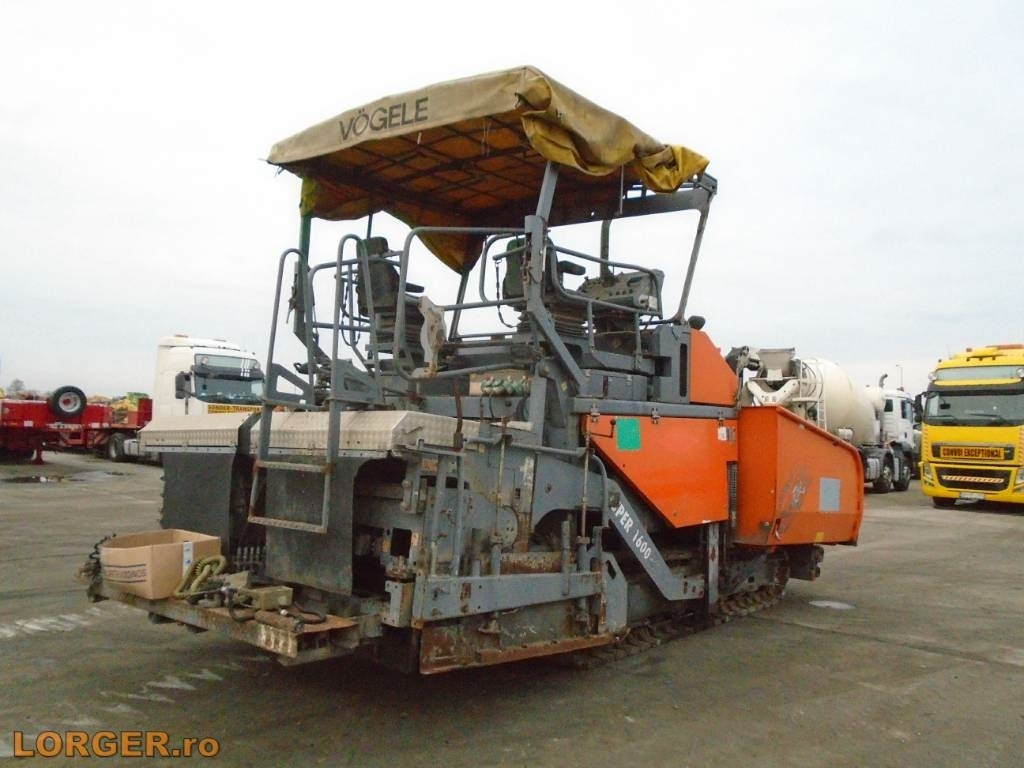 Vögele Super 1600 - מרצף אספלט: תמונה 3 Vögele Super 1600 - מרצף אספלט: תמונה 3
