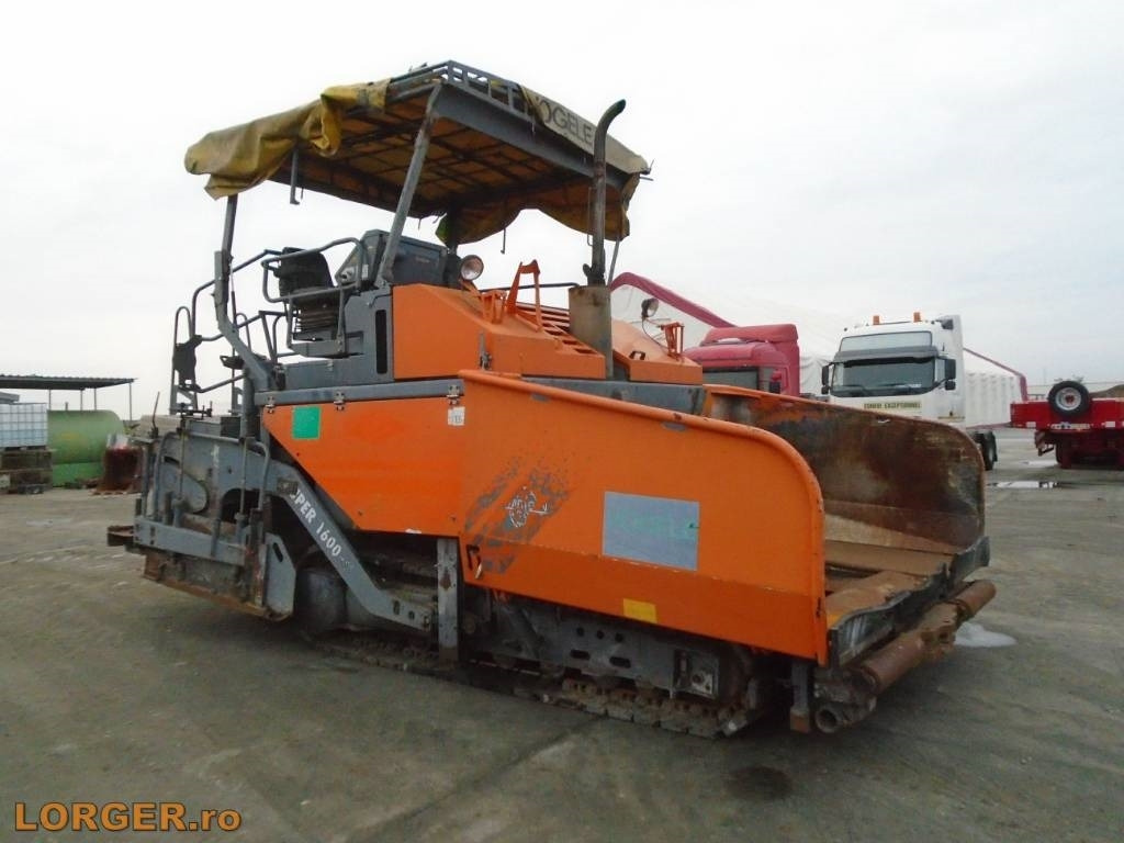 Vögele Super 1600 - מרצף אספלט: תמונה 4 Vögele Super 1600 - מרצף אספלט: תמונה 4