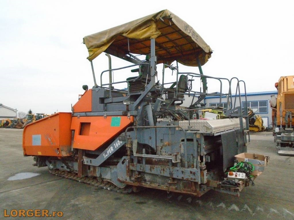 Vögele Super 1600 - מרצף אספלט: תמונה 2 Vögele Super 1600 - מרצף אספלט: תמונה 2