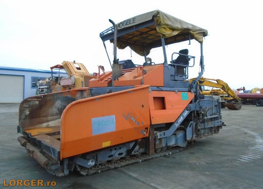 Vögele Super 1600 - מרצף אספלט: תמונה 1 Vögele Super 1600 - מרצף אספלט: תמונה 1