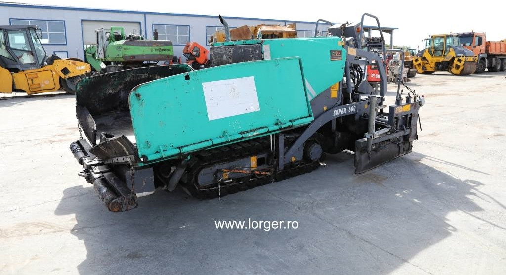 Vögele Super 600 - מרצף אספלט: תמונה 5 Vögele Super 600 - מרצף אספלט: תמונה 5