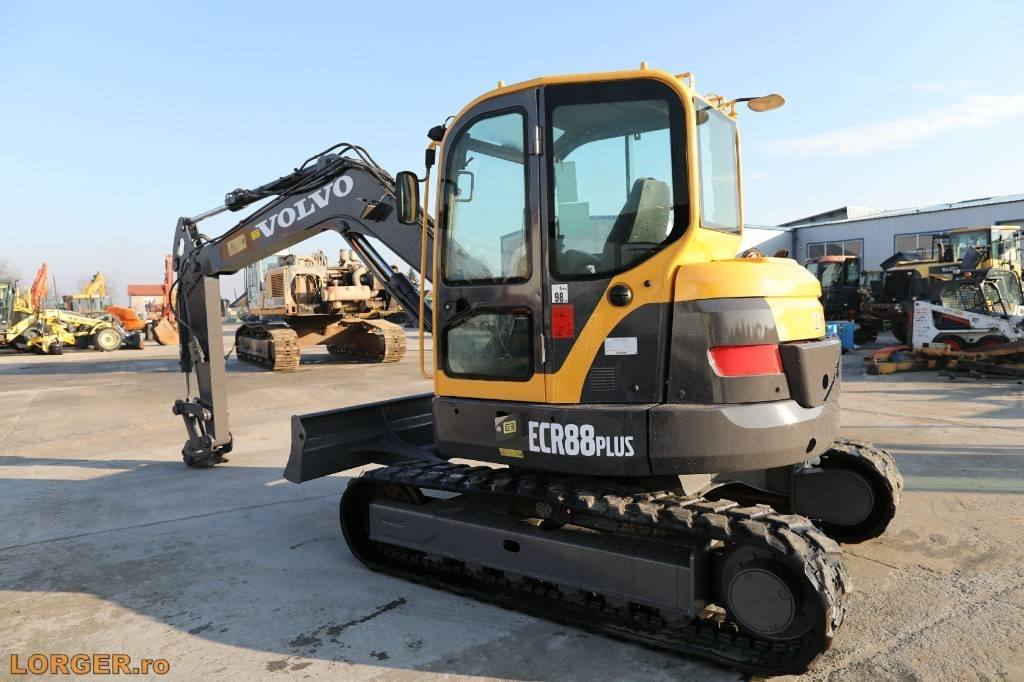 Volvo ECR 88 PLUS - מיני מחפר: תמונה 3 Volvo ECR 88 PLUS - מיני מחפר: תמונה 3