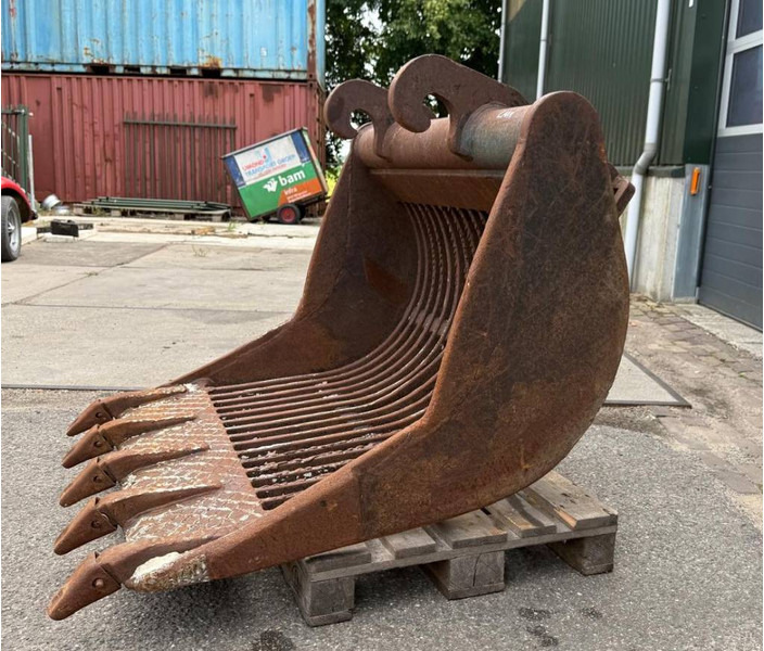 דלי עבור מכונת בנייה Verachtert Skeleton/ screening bucket/ puinriek/ sieblöffel: תמונה 19