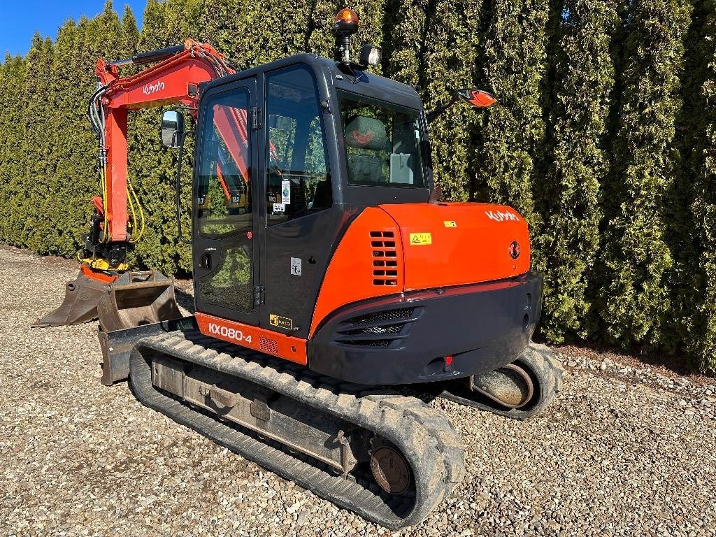 Kubota KX 080-4 - מיני מחפר: תמונה 4 Kubota KX 080-4 - מיני מחפר: תמונה 4