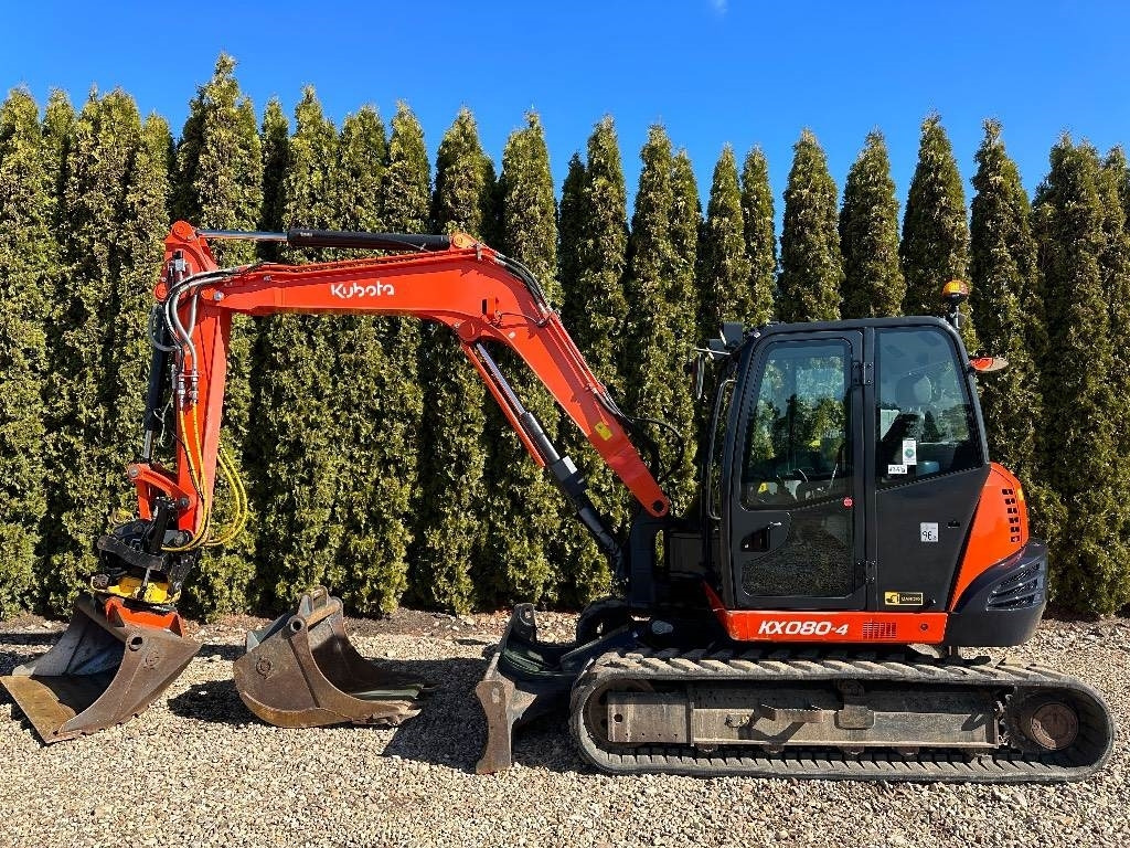 Kubota KX 080-4 - מיני מחפר: תמונה 2 Kubota KX 080-4 - מיני מחפר: תמונה 2