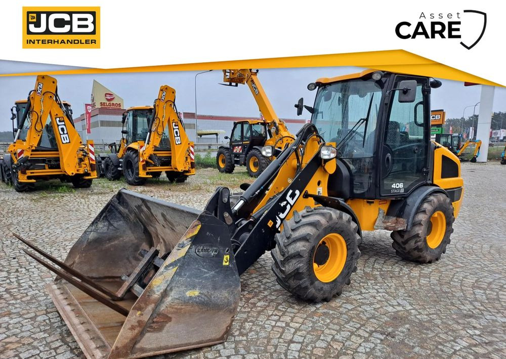 JCB 406 - מעמיס גלגלים: תמונה 1 JCB 406 - מעמיס גלגלים: תמונה 1