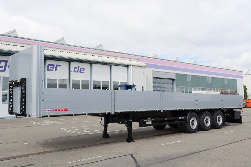 Kögel SN24/ BW 800 mm/144 x rungent. BPW/ LENKACHSE - סמיטריילר צד נופל/ שטוח: תמונה 3 Kögel SN24/ BW 800 mm/144 x rungent. BPW/ LENKACHSE - סמיטריילר צד נופל/ שטוח: תמונה 3
