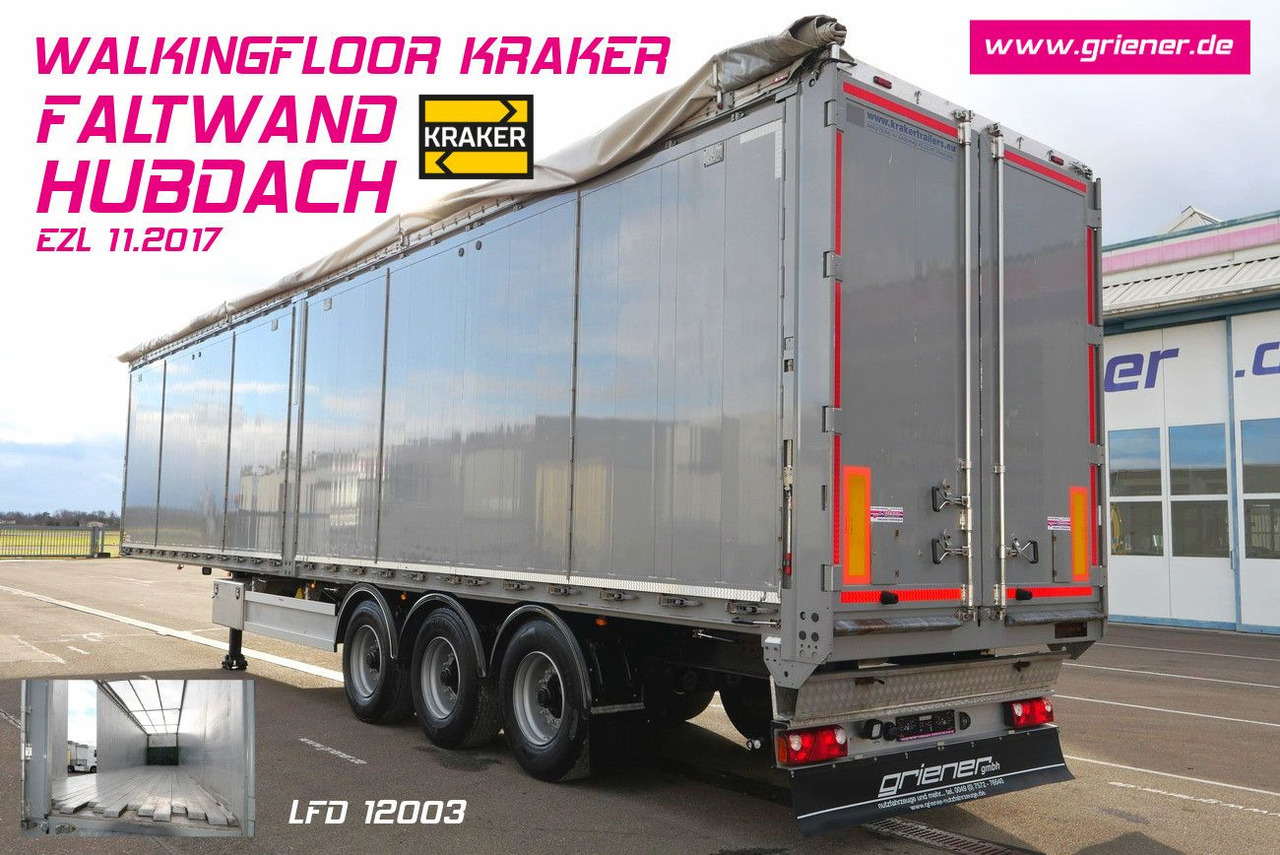 Kraker CF-Z / 10 mm / 89 m³ / seitliche türen FALTWAND - סמיטריילר עם רצפת הליכה: תמונה 1 Kraker CF-Z / 10 mm / 89 m³ / seitliche türen FALTWAND - סמיטריילר עם רצפת הליכה: תמונה 1
