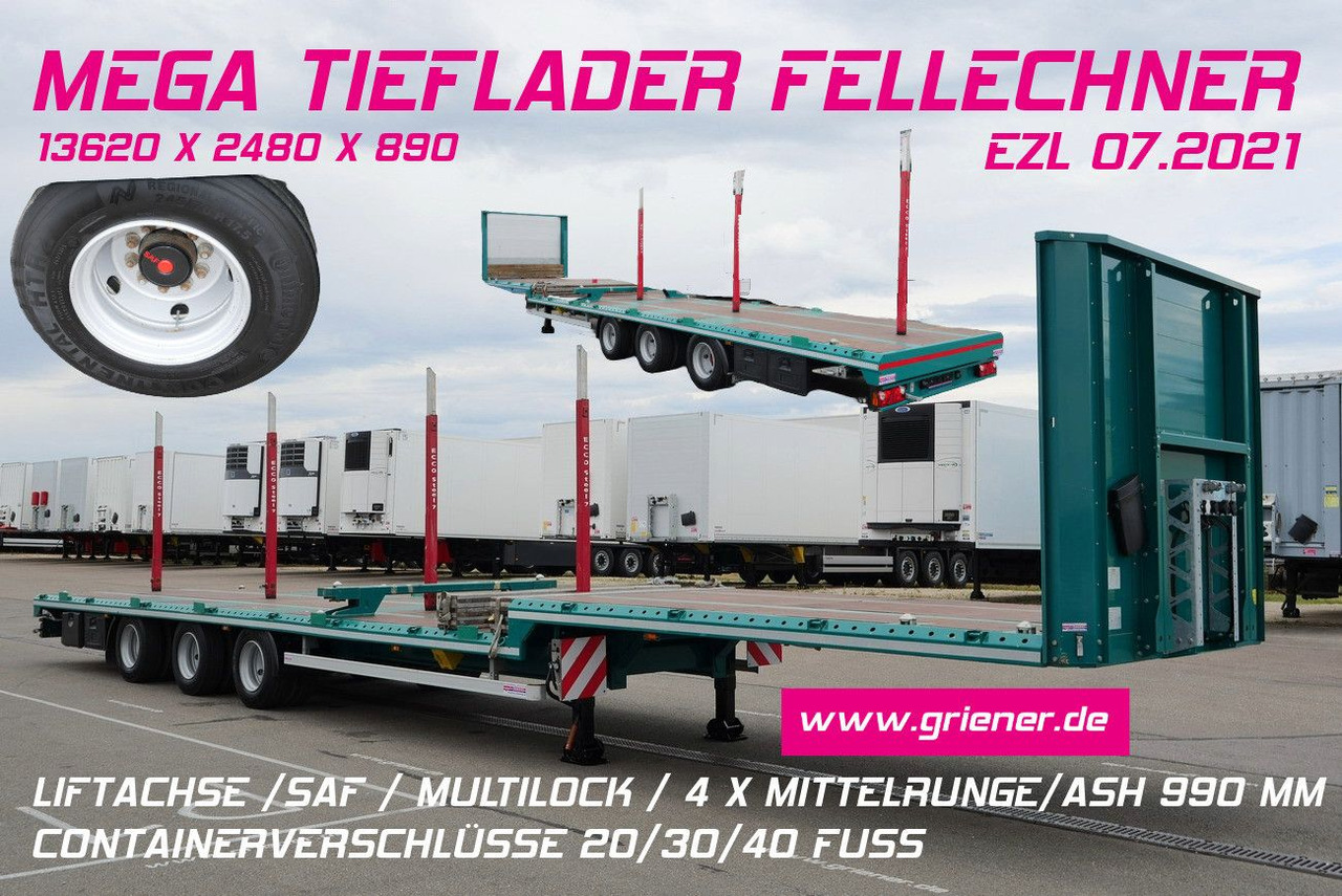 SP32 -G39 MEGA/JUMBO/LIFT/ CONTAINER /FELLECHNER - סמיטריילר עם מטען נמוך: תמונה 1 SP32 -G39 MEGA/JUMBO/LIFT/ CONTAINER /FELLECHNER - סמיטריילר עם מטען נמוך: תמונה 1