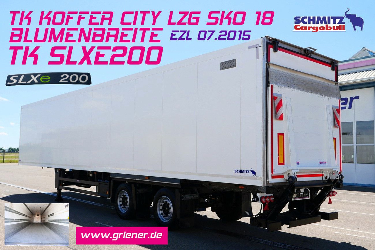Schmitz Cargobull SKO 18/ TRIDEC LZG/ LBW 2000 kg SLXe 200 CITY - סמיטריילר עם קירור: תמונה 1 Schmitz Cargobull SKO 18/ TRIDEC LZG/ LBW 2000 kg SLXe 200 CITY - סמיטריילר עם קירור: תמונה 1