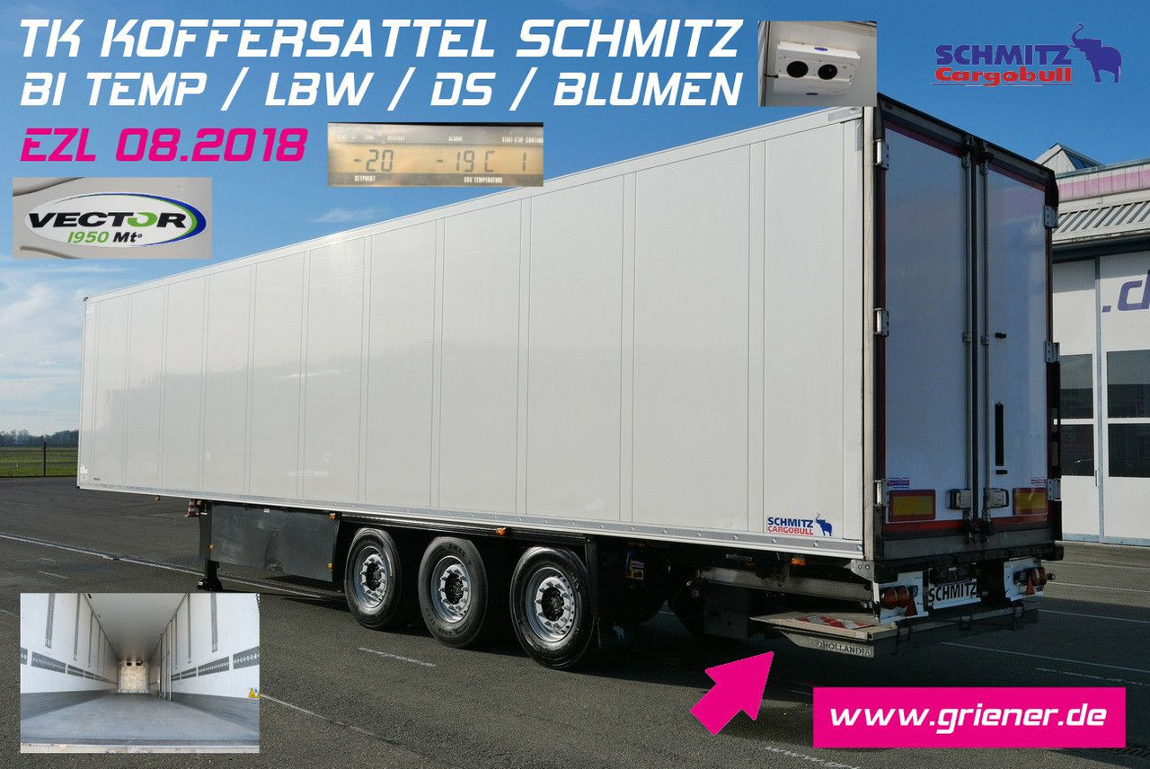 Schmitz Cargobull SKO 24/ BI TEMP CARRIER VEC 1950 MT /DS/LBW !!!! - סמיטריילר בתיבה סגורה: תמונה 1 Schmitz Cargobull SKO 24/ BI TEMP CARRIER VEC 1950 MT /DS/LBW !!!! - סמיטריילר בתיבה סגורה: תמונה 1
