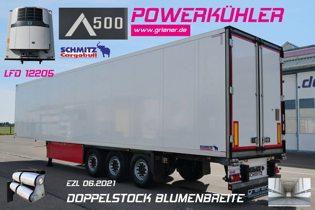 Schmitz Cargobull SKO 24/DOPPELSTOCK BLUMEN TK A500 DRP FP 45 - סמיטריילר בתיבה סגורה: תמונה 1 Schmitz Cargobull SKO 24/DOPPELSTOCK BLUMEN TK A500 DRP FP 45 - סמיטריילר בתיבה סגורה: תמונה 1