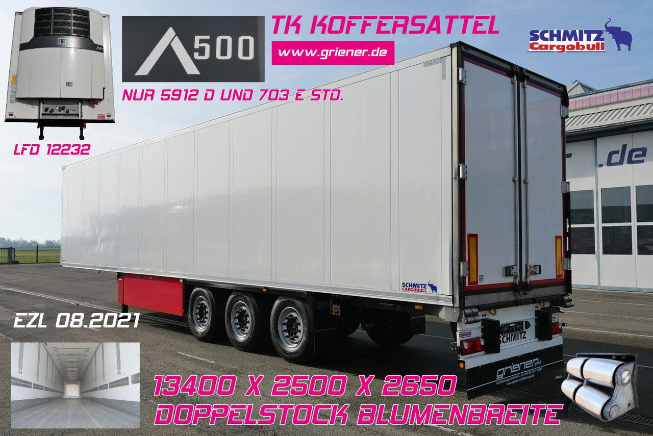 Schmitz Cargobull SKO 24/DOPPELSTOCK BLUMEN TK A500 DRP FP 45 - סמיטריילר בתיבה סגורה: תמונה 1 Schmitz Cargobull SKO 24/DOPPELSTOCK BLUMEN TK A500 DRP FP 45 - סמיטריילר בתיבה סגורה: תמונה 1
