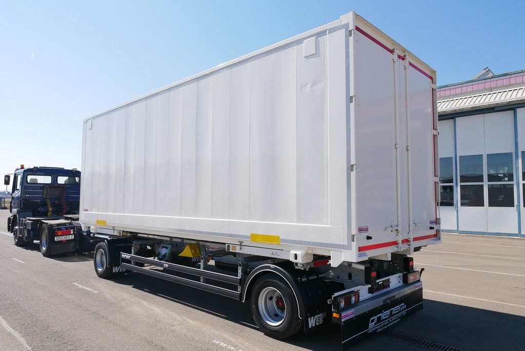 Schmitz Cargobull WKSTG 7,45 /STAHLKOFFER / TEXTIL / DOPPELSTOCK - קרון נגרר בתיבה סגורה: תמונה 2 Schmitz Cargobull WKSTG 7,45 /STAHLKOFFER / TEXTIL / DOPPELSTOCK - קרון נגרר בתיבה סגורה: תמונה 2