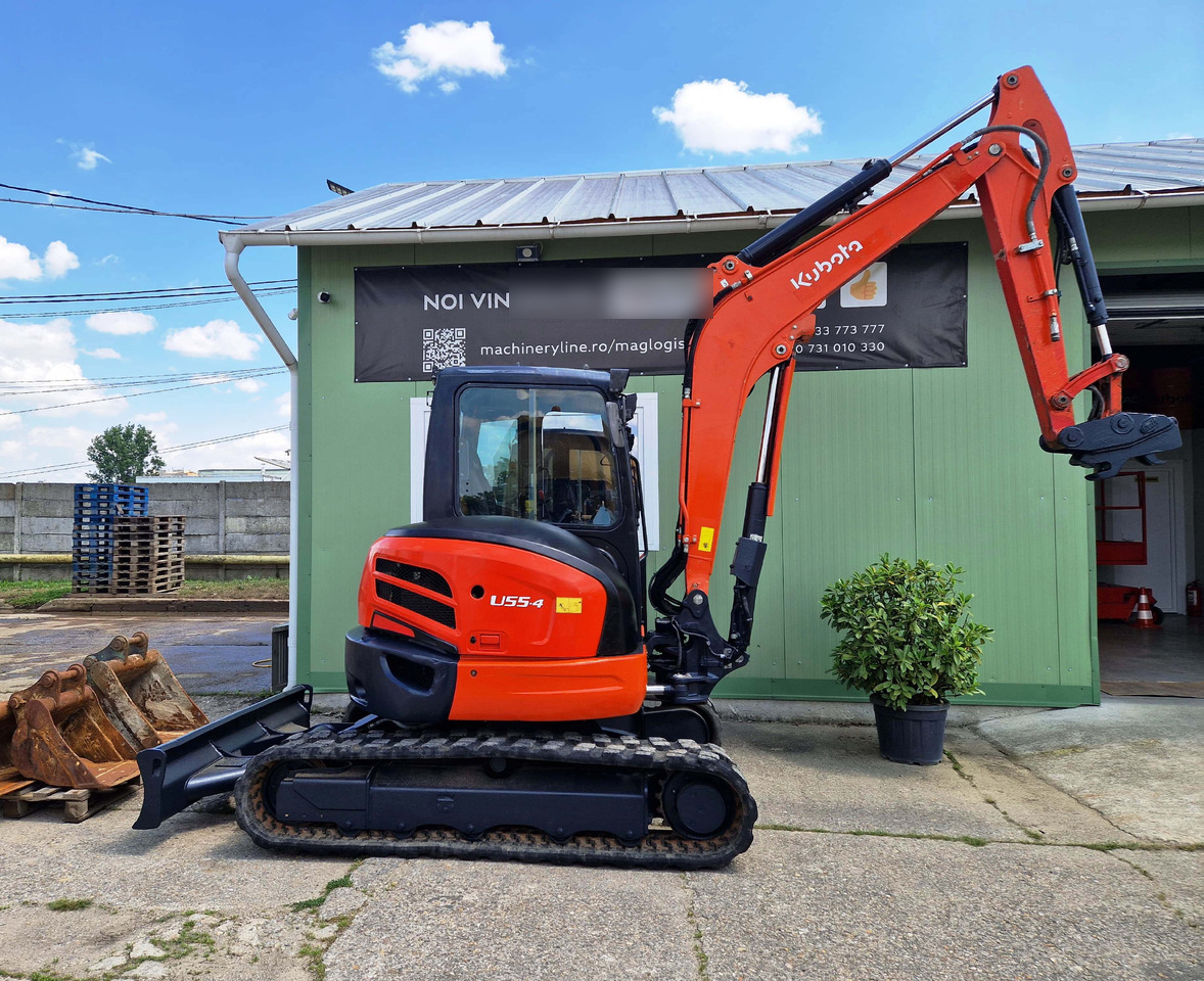 KUBOTA U55 - מיני מחפר: תמונה 1 KUBOTA U55 - מיני מחפר: תמונה 1