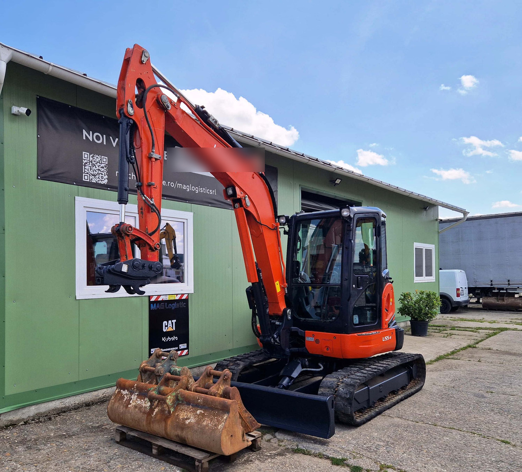 KUBOTA U55 - מיני מחפר: תמונה 3 KUBOTA U55 - מיני מחפר: תמונה 3