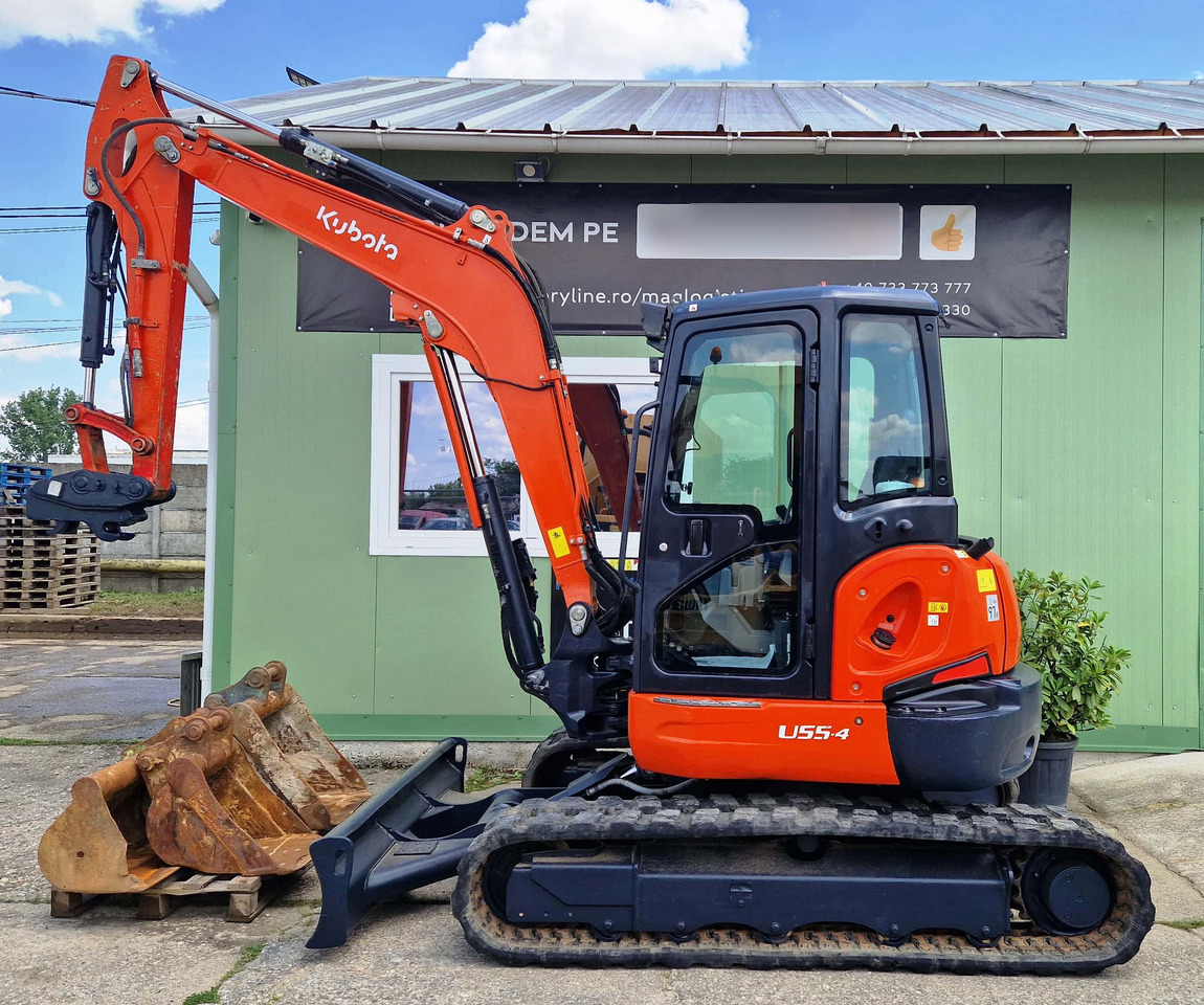 KUBOTA U55 - מיני מחפר: תמונה 2 KUBOTA U55 - מיני מחפר: תמונה 2