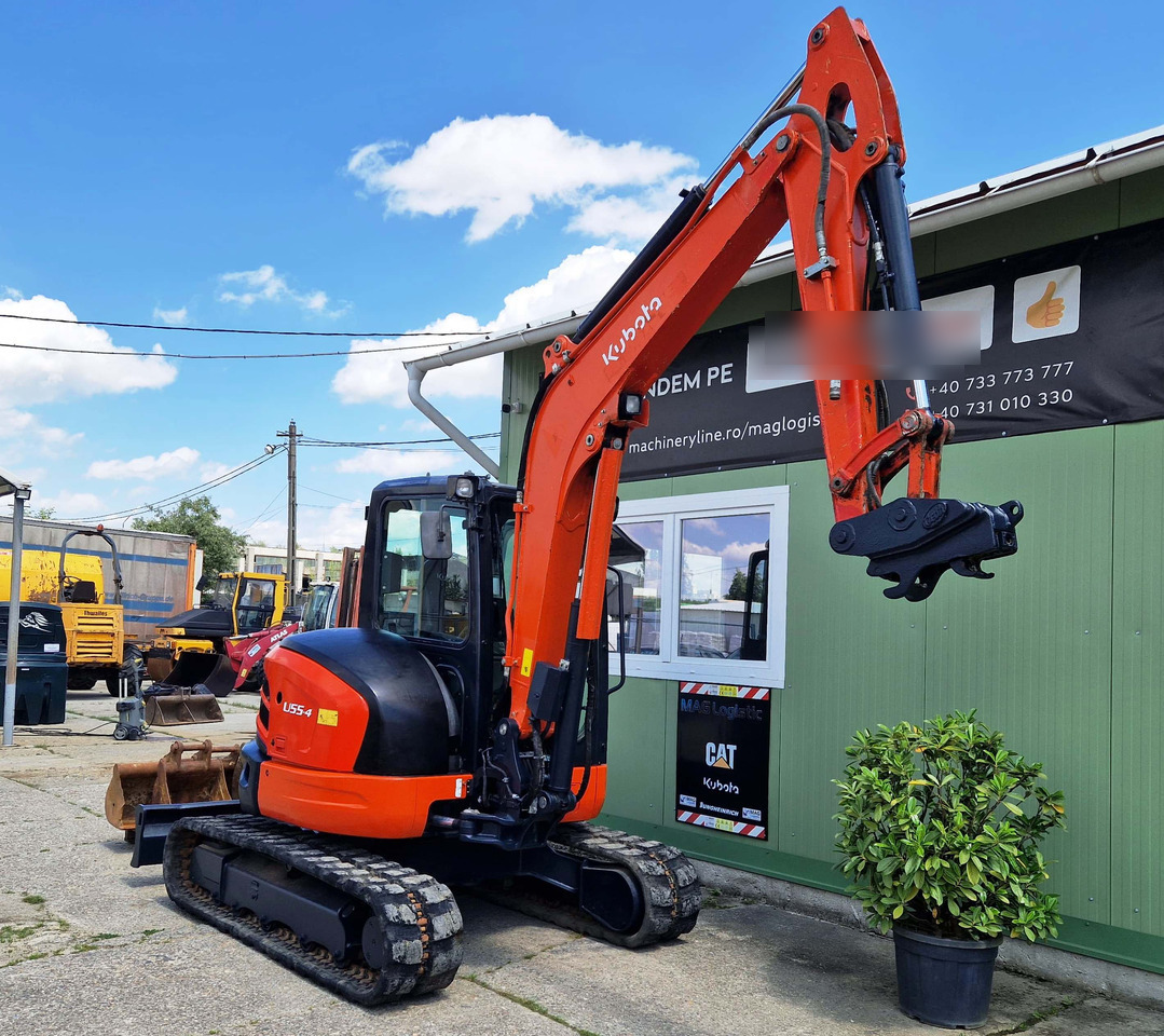 KUBOTA U55 - מיני מחפר: תמונה 4 KUBOTA U55 - מיני מחפר: תמונה 4