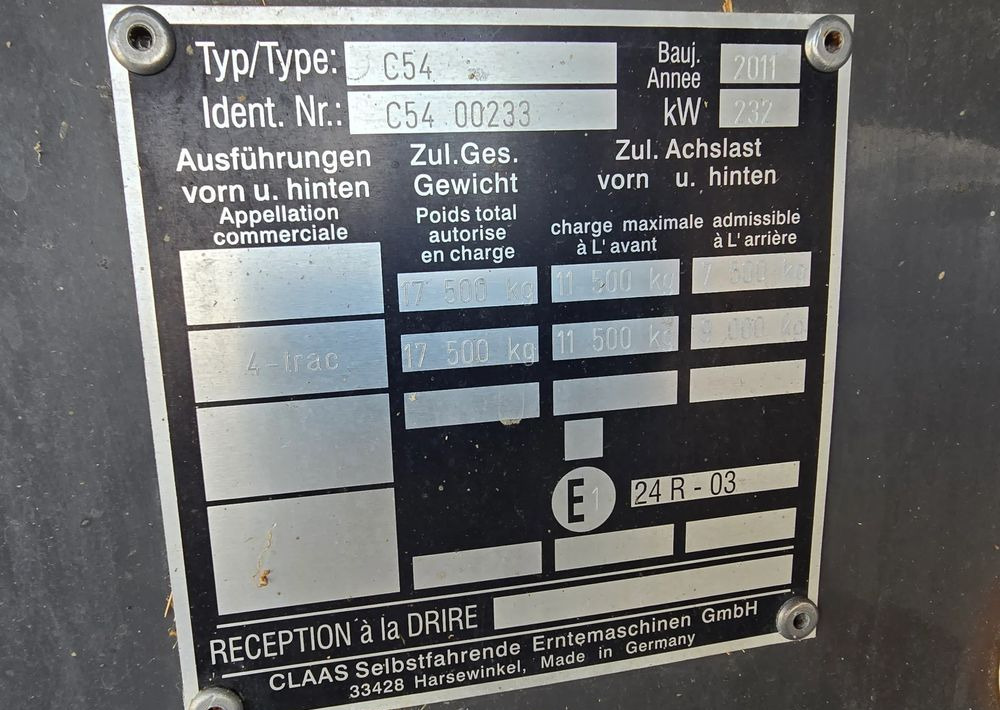 Claas Lexion 650 - מקצרת קומבינה: תמונה 5 Claas Lexion 650 - מקצרת קומבינה: תמונה 5