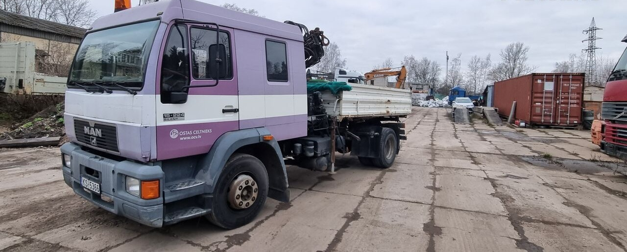 MAN 15.224 - מזהיר, משאית מנוף: תמונה 1 MAN 15.224 - מזהיר, משאית מנוף: תמונה 1