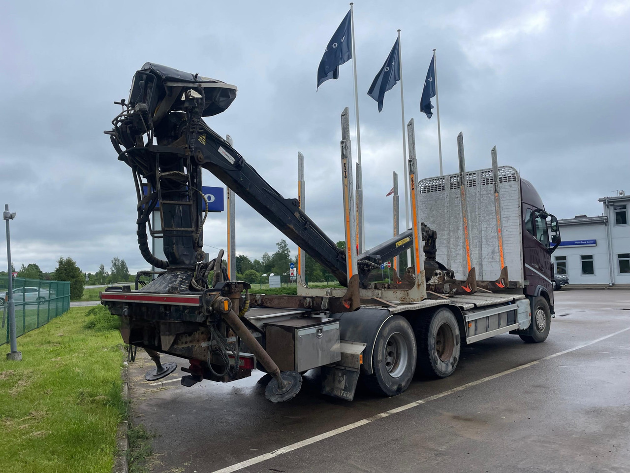 VOLVO FH 500 - משאית עץ: תמונה 4 VOLVO FH 500 - משאית עץ: תמונה 4