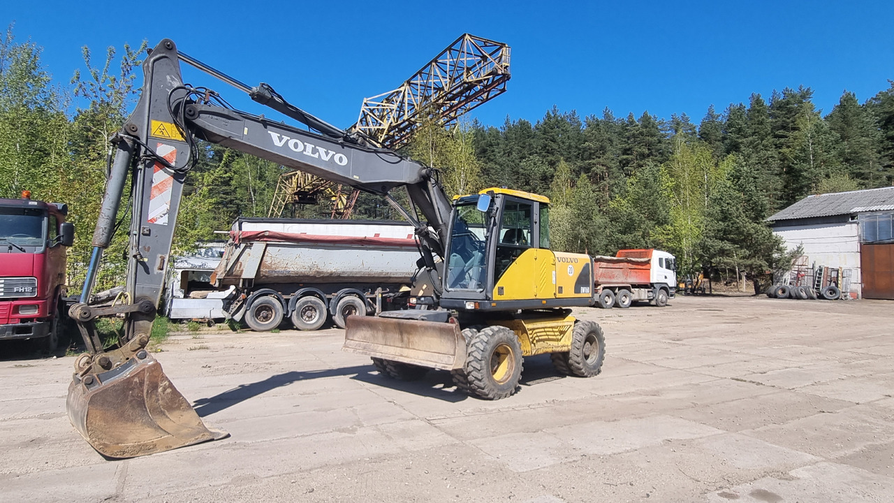 Volvo EW160 - מחפר גלגלים: תמונה 1 Volvo EW160 - מחפר גלגלים: תמונה 1