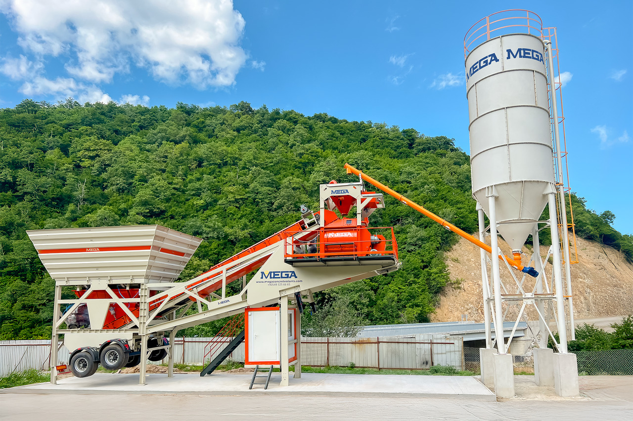 CONCRETE BATCHING PLANT MOBILE - מנחית בטון: תמונה 2 CONCRETE BATCHING PLANT MOBILE - מנחית בטון: תמונה 2