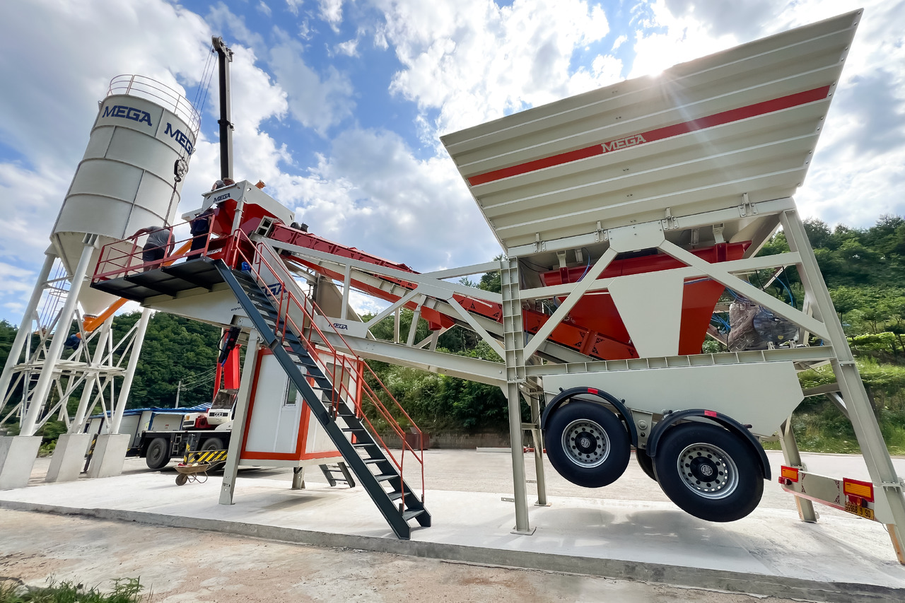 CONCRETE BATCHING PLANT MOBILE - מנחית בטון: תמונה 4 CONCRETE BATCHING PLANT MOBILE - מנחית בטון: תמונה 4