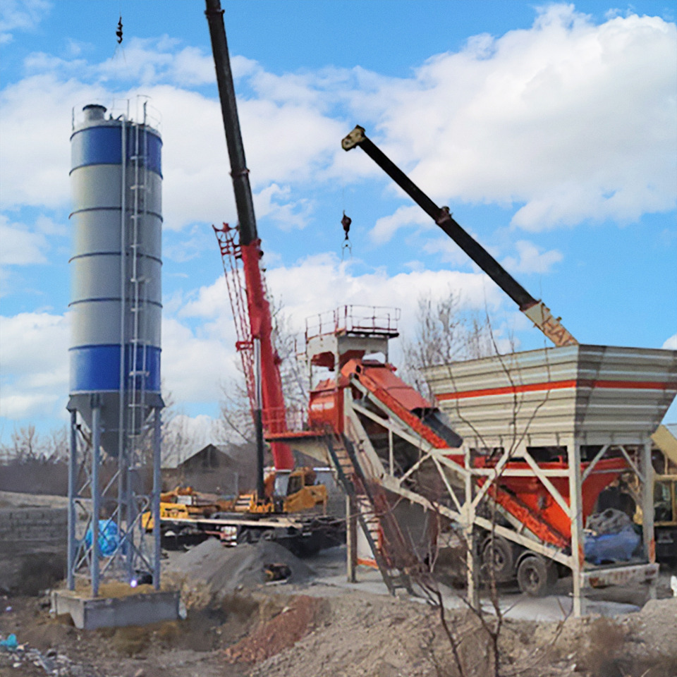 Mobile Concrete Batching Plant - מנחית בטון: תמונה 5 Mobile Concrete Batching Plant - מנחית בטון: תמונה 5