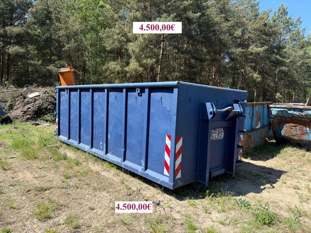 Abrollcontainer Stahl 20-24 m³/Heckklappe - מכולת גלגול: תמונה 2 Abrollcontainer Stahl 20-24 m³/Heckklappe - מכולת גלגול: תמונה 2