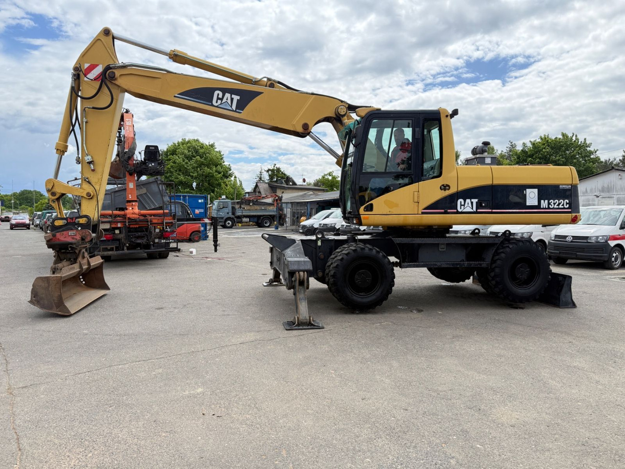 CAT M 322C - מחפר גלגלים: תמונה 4 CAT M 322C - מחפר גלגלים: תמונה 4