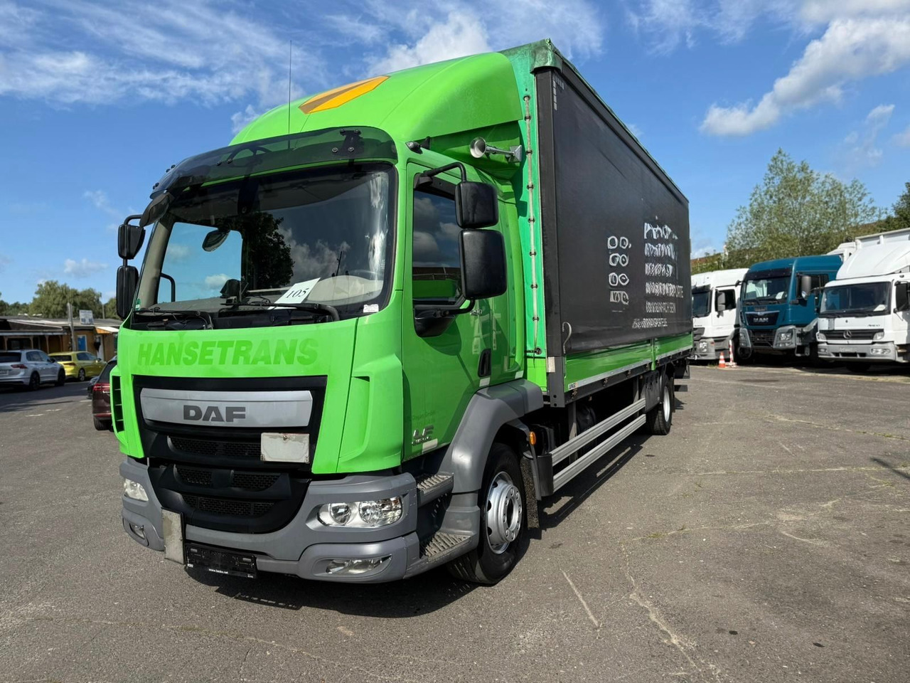 DAF LF 290 - משאית וילונות צד: תמונה 3 DAF LF 290 - משאית וילונות צד: תמונה 3